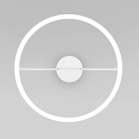 Подвесной светильник светодиодный с пультом Eurosvet Over 90322/1 белый (регулировка яркости, 220V, на тросе)