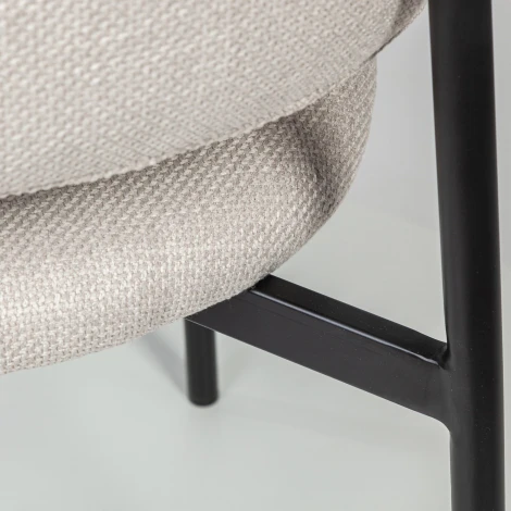 Стул Top Concept Adele, ткань, светло-серый