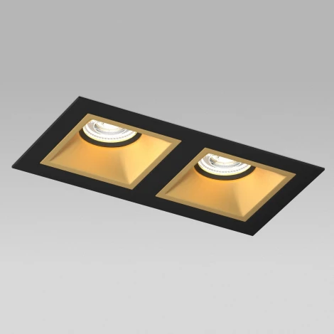 Встраиваемый светильник под LED модуль/ламп МR16 Lightstar Domino D5270303BMOD (220V)