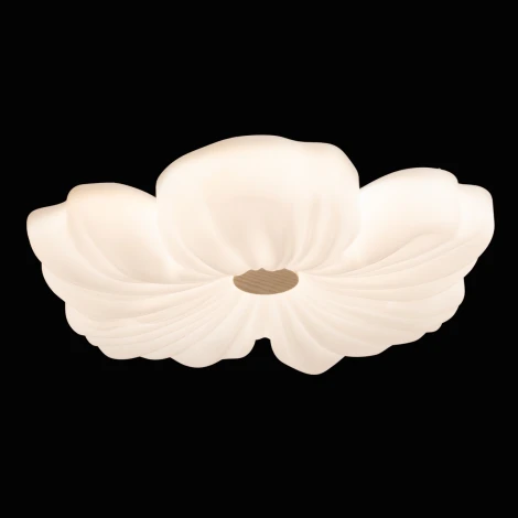 Потолочный светильник круглый светодиодный с пультом De City Мадлен 424019501 (цветы)