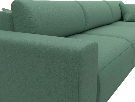 Диван угловой Лига-036 НПБ Классик Лонг правый угол Лига Диванов (Рогожка) арт.124679