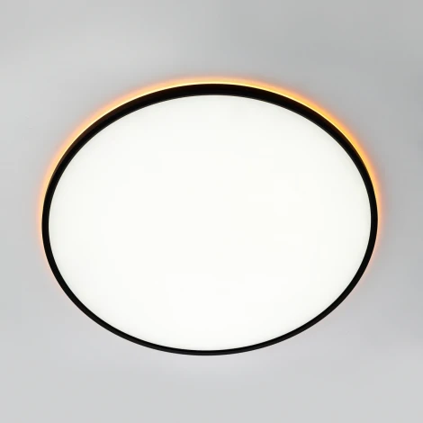 Потолочнвый светильник RGB круглый светодиодный Citilux Norma CL749601 (220V, пульт управления, круглые, IP40)