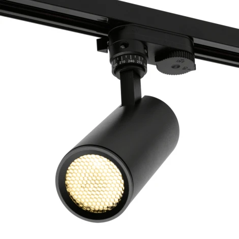 Трековый светильник однофазный Wolta WTL-GU10/01B под лампу GU10 Черный BASIC