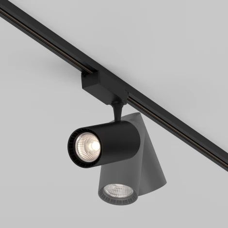 Трековый светильник Vuoro Unity 3000K 36Вт 60° LED (однофазный) Maytoni Technical TR003-1-36W3K-W-B (220V, круглые)