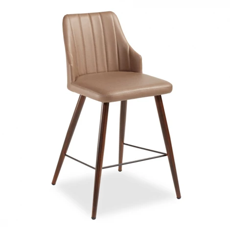Барный стул Foggia Pranzo Бежево-коричневый (FR31) ткань