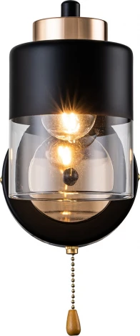 Бра Escada Riche 2121/1A E27*40W Black/Gold (220V, выключатель)