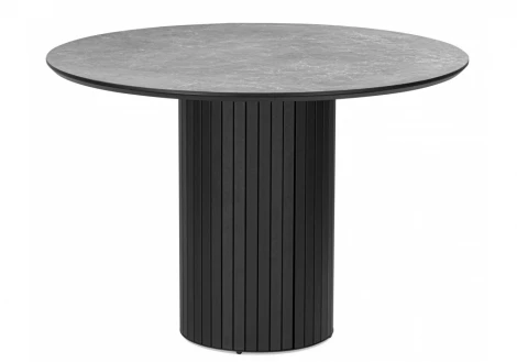 Кухонный стол Notta Гравент 110 dolmen cris sahara / черный