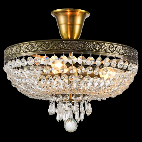 Потолочная люстра Natali Kovaltseva Barocco 81404/4C ANTIQUE