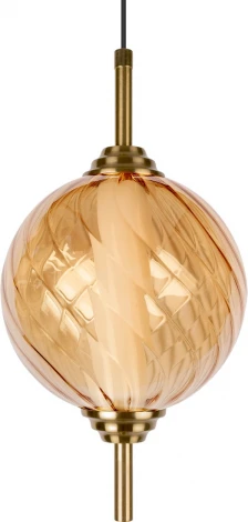 Подвесной светильник Loft It Helix 10421/B Amber (LED, 220V, на проводе, шар)