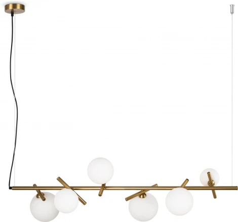 Подвесной светильник Freya Blossom FR5259PL-06BS (220V, на тросе, шарики)