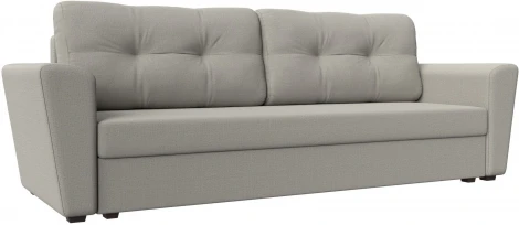 Диван прямой Амстердам Лайт (Бежевый/Рогожка) Лига Диванов арт.121132