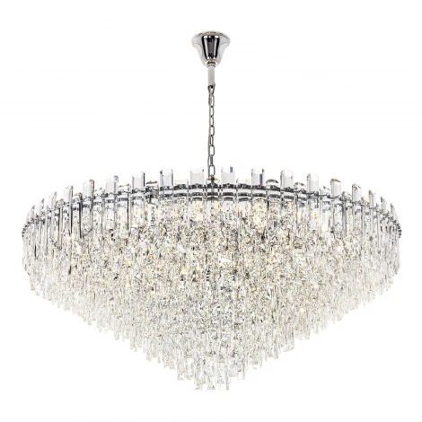 Подвесная люстра хрустальная Modelux ML.7088.1200R CR