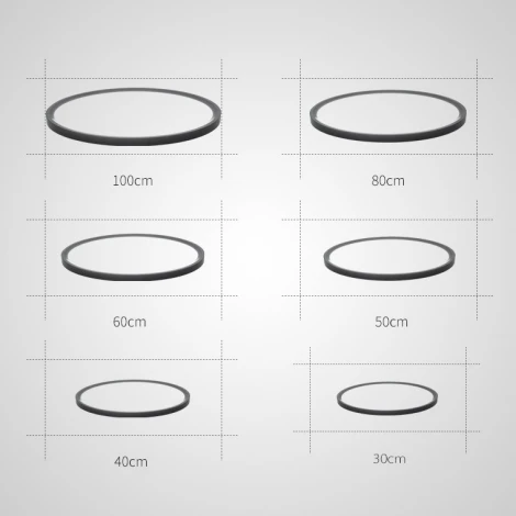 Потолочный светильник круглый светодиодный EXTRASLIM ImperiumLoft EXTRASLIM001