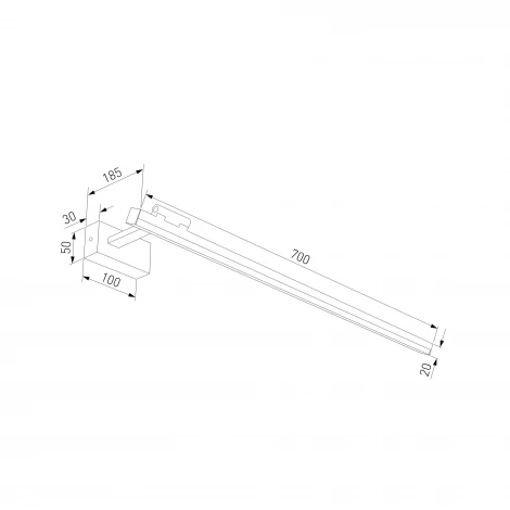 Подсветка для картин светодиодная Elektrostandard Acento 40155/LED (a071228)