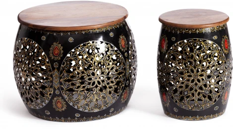 Кофейный столик Secret De Maison GYATRI ( mod. ND-032) Tetchair (Черный,Коричневый,Серый).