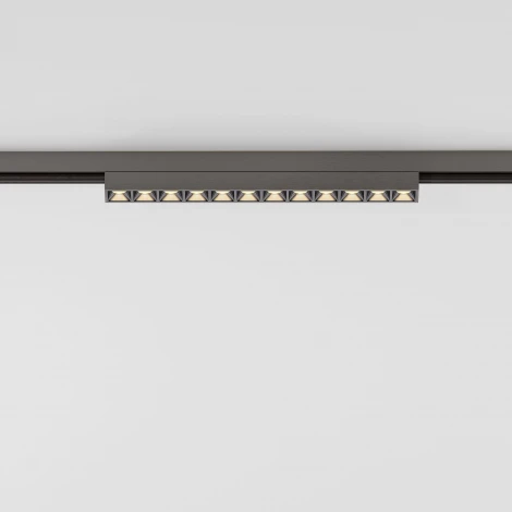 Трековый светильник Downlight магнитный Elektrostandard Line Magnetic Titan Line 85528/01 10W 48V 3000K (титан) (LED)