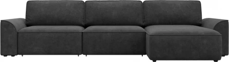 Диван угловой Лига-048 НПБ лонг Лига Диванов (Велюр) арт.128490