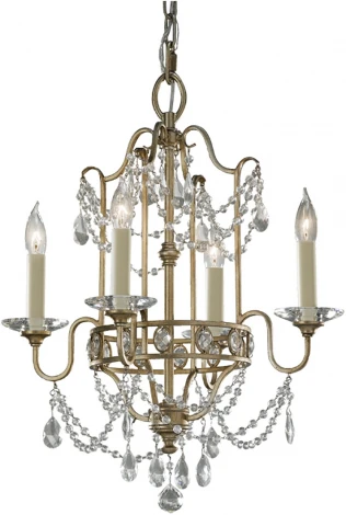 Подвесная люстра Gianna FE-GIANNA4 Feiss (220V, на цепи, свеча)