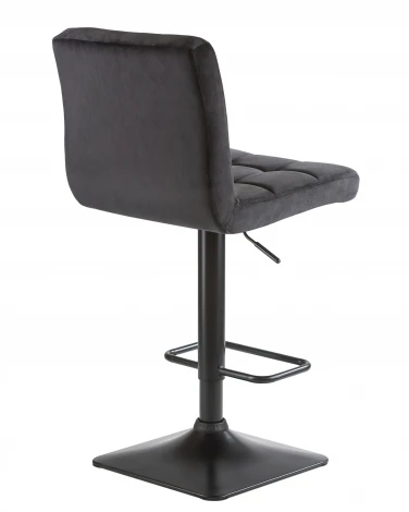 Набор 2 шт стул барный DOBRIN DOMINIC (черный велюр (MJ9-101))