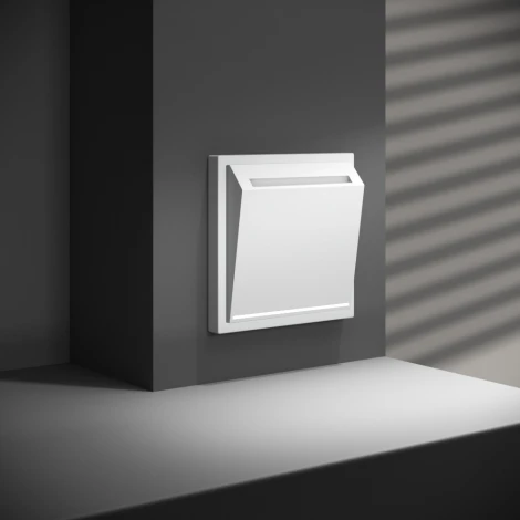 Выключатель встраиваемый карточный 16А (белый матовый) Voltum S70 VLS010702