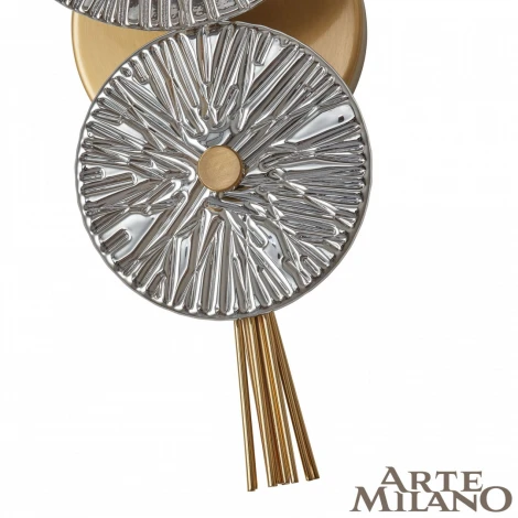 Настенный светильник Arte Milano 7852B.D150.H330.E14.1 G (220V, круглые)