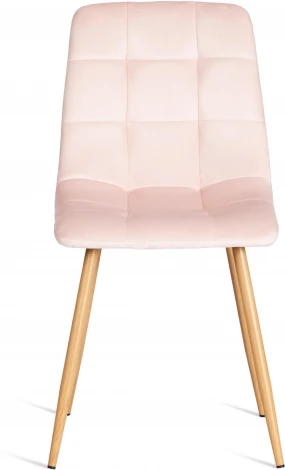 Стул CHILLY (mod. 7094-1) / 1 шт. в упаковке (Вельвет,Металл /Розовый )