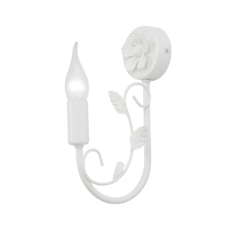 Бра Vitaluce V1770-0/1A (220V, свеча, листья)