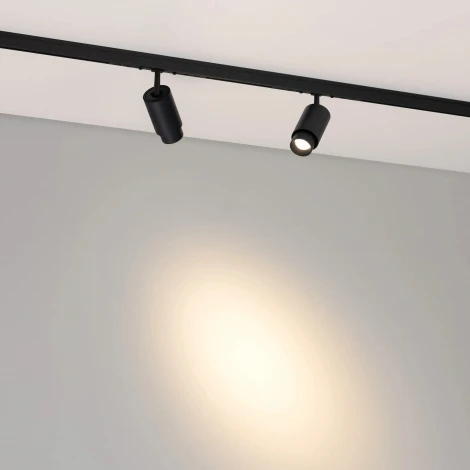 Трековый светильник MAG-MICROCOSM-SPOT-ZOOM-R30-2W Warm3000 (BK, 15-45 deg, 24V) (Arlight, IP20 Металл) 051761