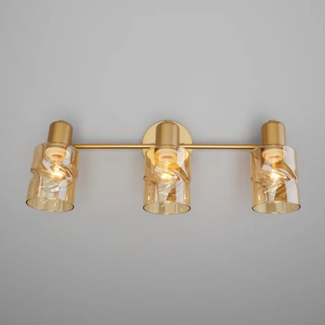 Спот на штанге Eurosvet Ansa 20120/3 перламутровое золото (220V, выключатель)