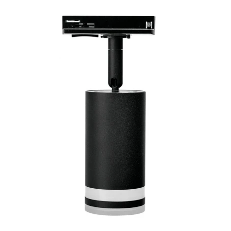 Трековый светильник однофазный Wolta WTL-GU10/04B под лампу GU10 черный MODERNO