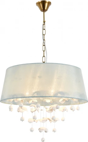 Подвесная люстра (13029/6P Brass) Indigo Tenerezza V000512 (220V, подвески, на цепи)