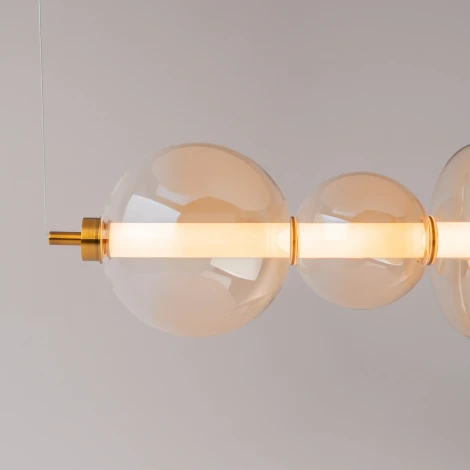 Подвесной светильник Maytoni Futuro MOD307PL-L40BS3K (LED, 220V, на тросе, шарики)
