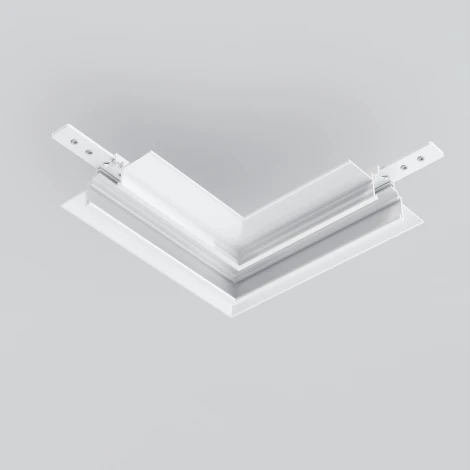 Коннектор угловой Exility для встраиваемого магнитного шинопровода Maytoni Accessories for tracks Exility TRAM034CL-42W
