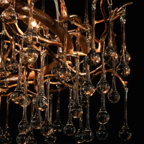 Подвесная люстра Loft IT Bijout 10068/800 GB (220V, на тросе, ветки)