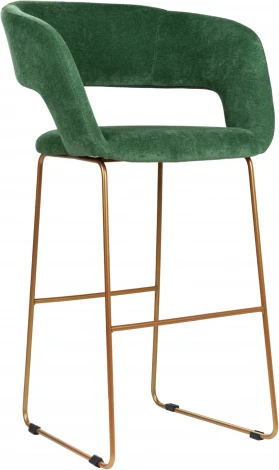 Кресло Бар. Hugs зеленый/Линк золото R-Home арт.410231101h_green_золото_БАР