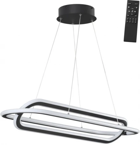 Светильник подвесной Novotech Ondo 359173, диммируемый, в комплекте пульт ДУ IP20 LED 4000К 116W 220V OVER (регулировка яркости, на тросе)