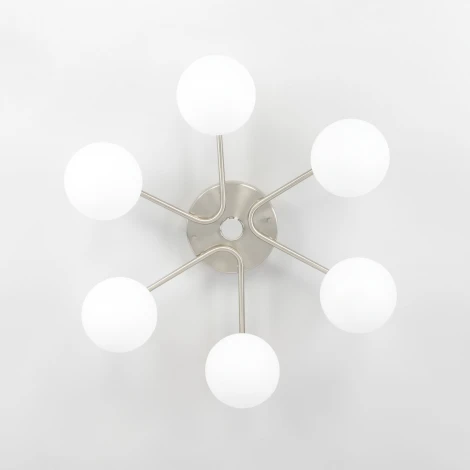 Потолочная люстра RGB с пультом управления Citilux Адам Смарт CL228A161 (LED, 220V, умный дом - Алиса, шарики)