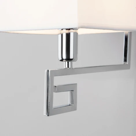 Бра Eurosvet Alma 60115/1 хром (220V, выключатель, куб)