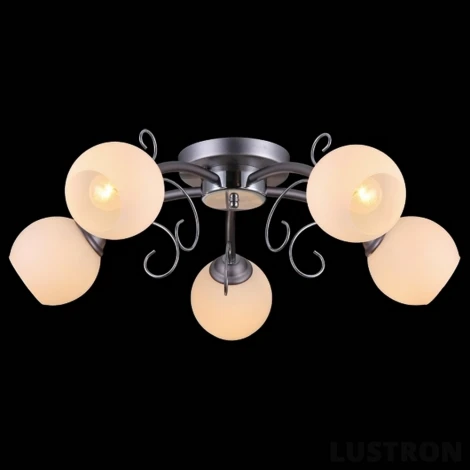 Потолочная люстра Natali Kovaltseva 11407 11407/5C CHROME, GREY