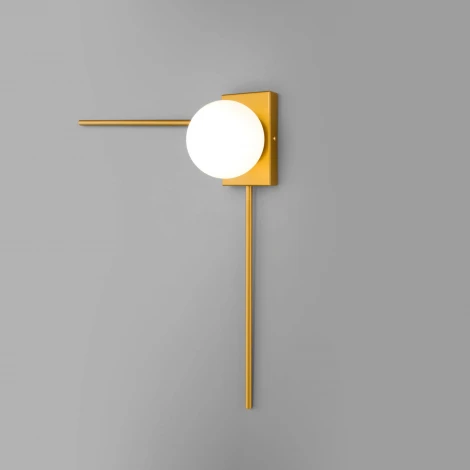 Настенный светильник Fredo 40035/1 золото Eurosvet (220V, шар)