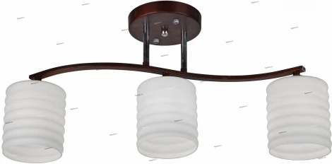 Потолочная люстра IDLamp Gemma 878/3PF-Darkcopper