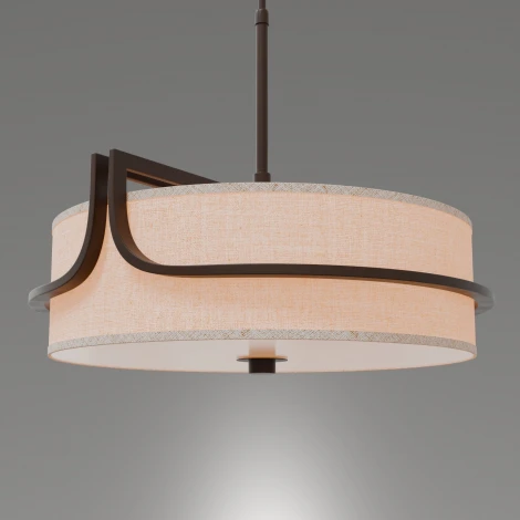 Потолочная люстра на штанге Lightera Goodman LE225L-4BR