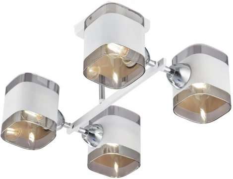 Потолочная люстра на штанге Arte Milano AMALFI 329809/4 WH+CR (220V)