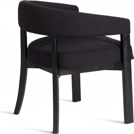 Стул SURTUR Tetchair (Дерево вяз,Лен/Черный) арт.24403