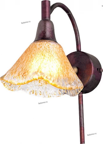 Бра N-Light BX-0273 BX-0273/1 gray with red