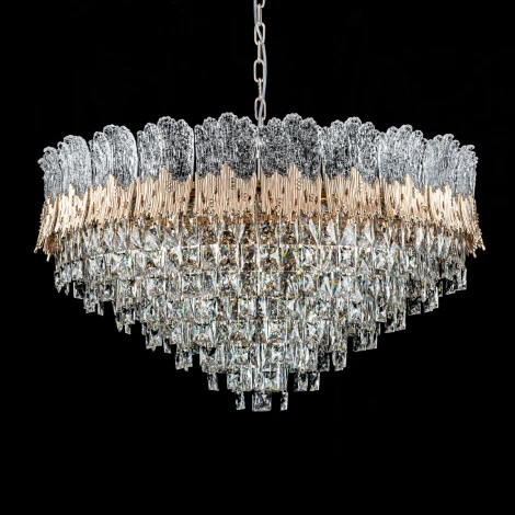 Подвесная люстра хрустальная Modelux MODELUX ML.9507.800 GD