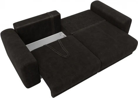 Диван прямой Лига-056 НПБ Лига Диванов (Велюр) арт.129134