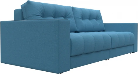 Диван прямой с декором Лига-049 НПБ Лига Диванов (Рогожка) арт.128385