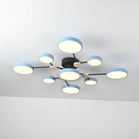 Потолочная люстра с пультом на штанге LED Lu Carte LC-11-1727