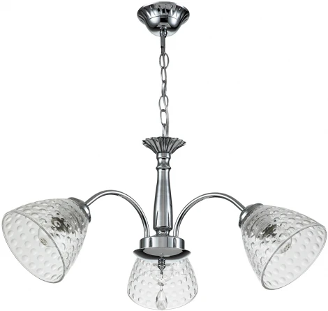 Подвесная люстра Escada Freesia 658/3PL Chrome (220V, подвески, на цепи)